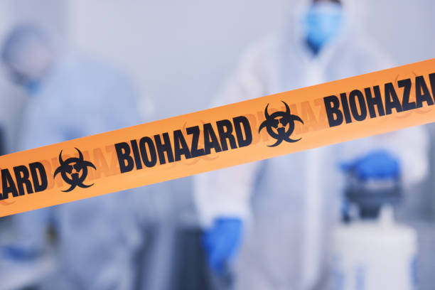 Professional Biohazard Cleanup technician working in Sanger, CA